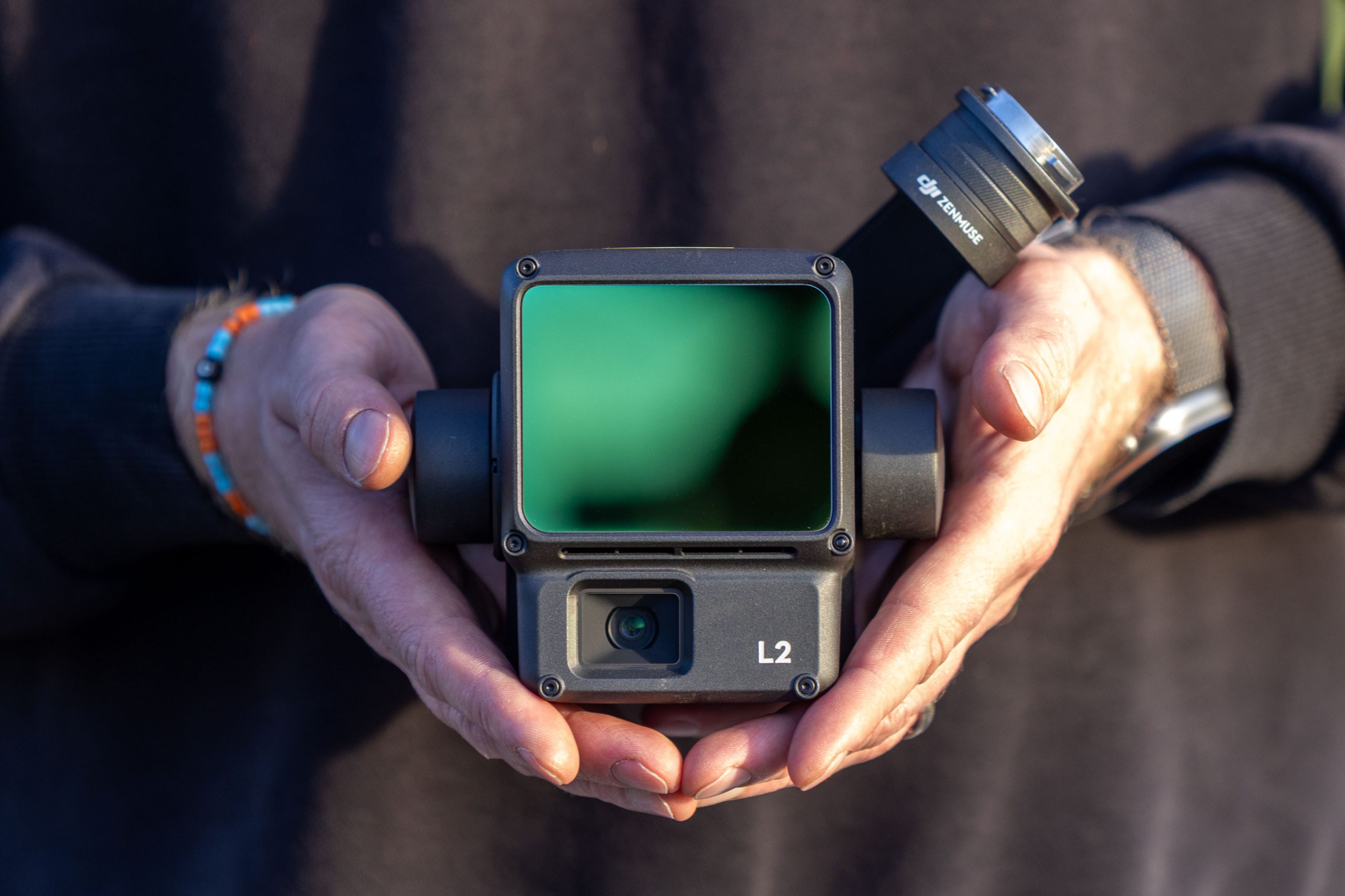 Drohne mit LiDAR-Sensor